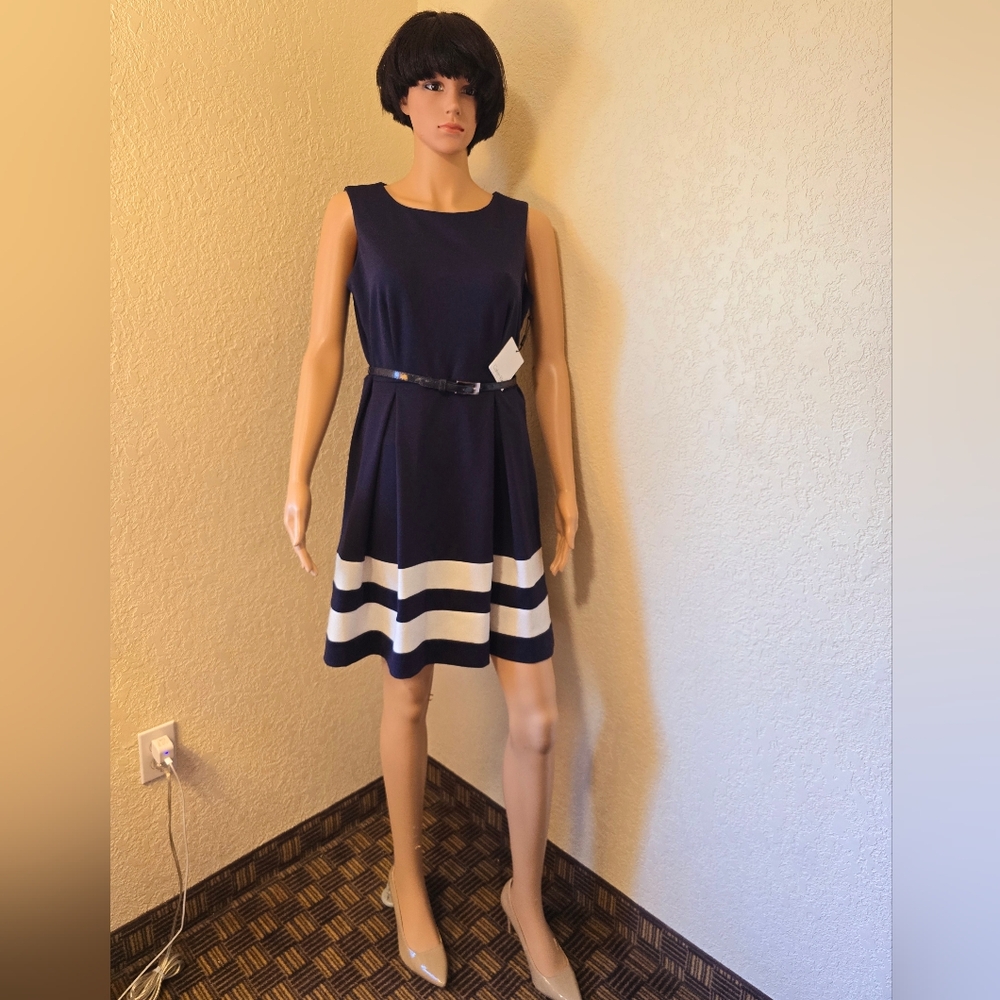 Calvin Klein Elegant Black Dress